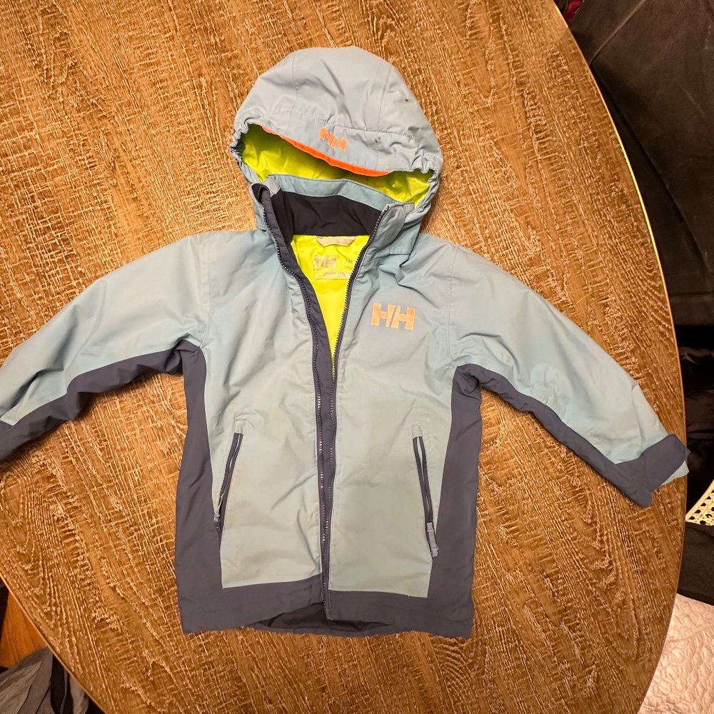 Helly Hanson Boys Ski Snowboard Winter Jacket 128/8 8 Year Old